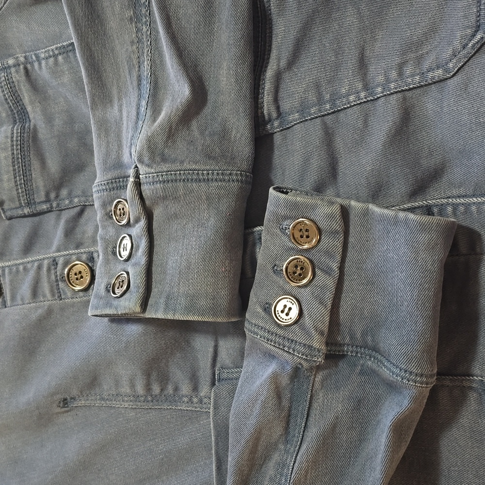 BURBERRY Blue Utility  Jacket - Picture 11 of 12